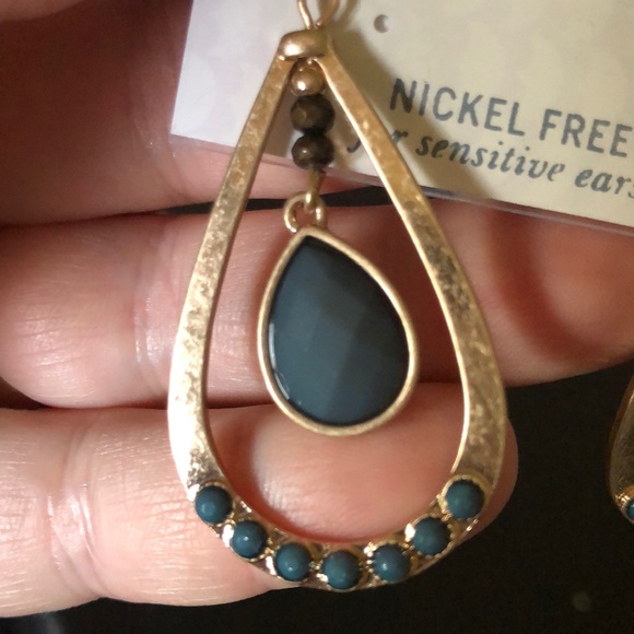 Dress Barn Jewelry - Teardrop shaped nickel free earrings